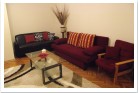 Bedroom living room sarokka